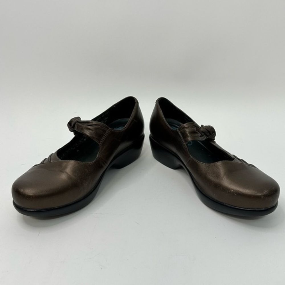 Vintage Dansko Clogs coper/metallic leather‎ size 40 - Picture 3 of 8